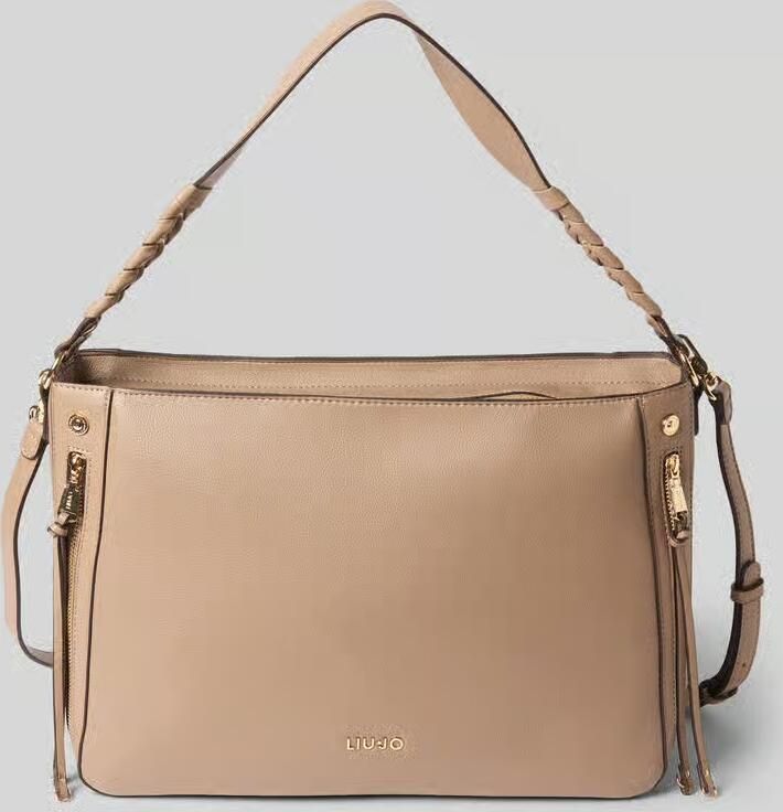 Liu Jo White Hobo tas met labeldetail model 'GIHEN' - Foto 2