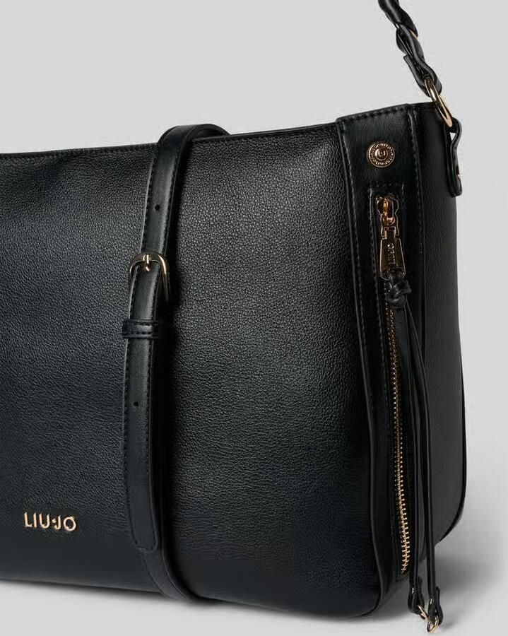 Liu Jo White Hobo tas met labeldetail model 'GIHEN'