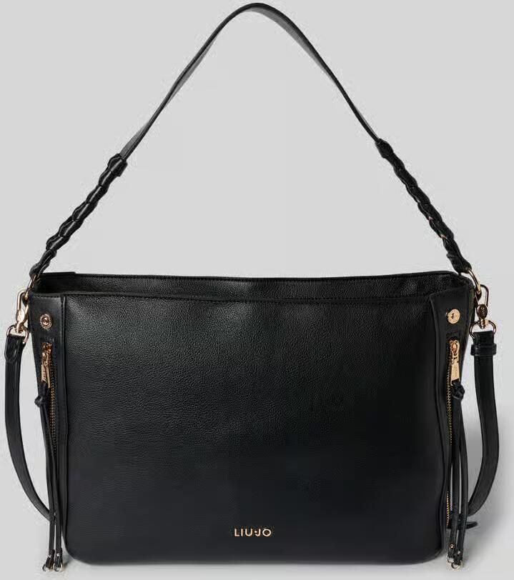 Liu Jo White Hobo tas met labeldetail model 'GIHEN' - Foto 2