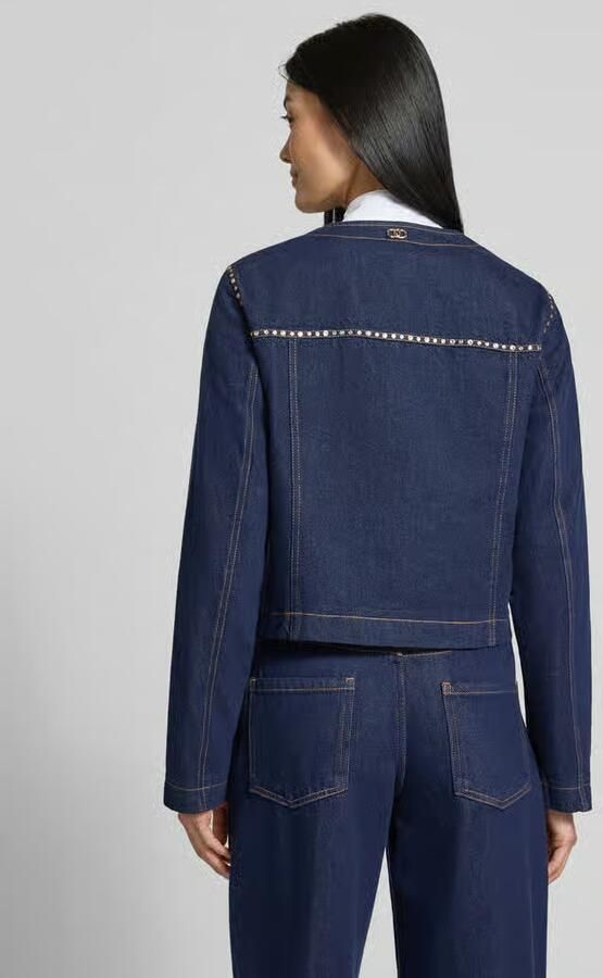 Liu Jo White Jack van zuivere katoen in denimlook model 'Kate' - Foto 3