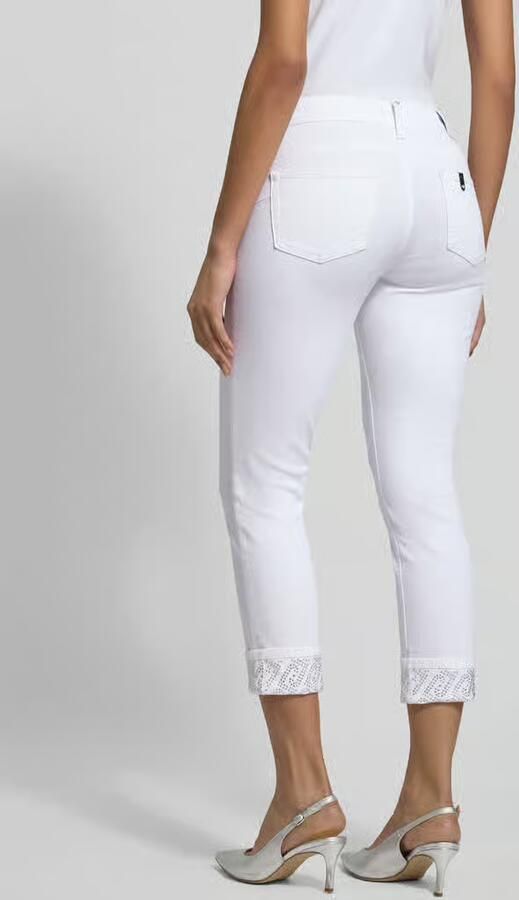 Liu Jo White Jeans met 5-pocketmodel Model 'MONROE' - Foto 3