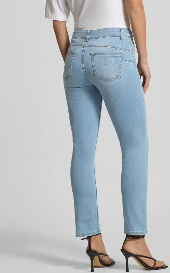 Liu Jo White Jeans met knoopsluiting Model 'MONROE' - Foto 2