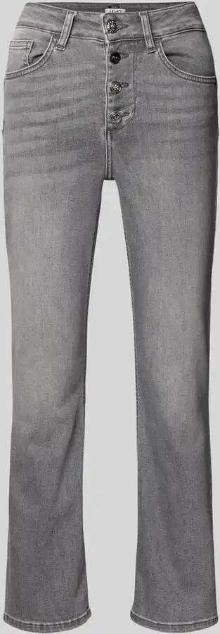 Liu Jo White Jeans met knoopsluiting model 'PRINCESS' - Foto 2
