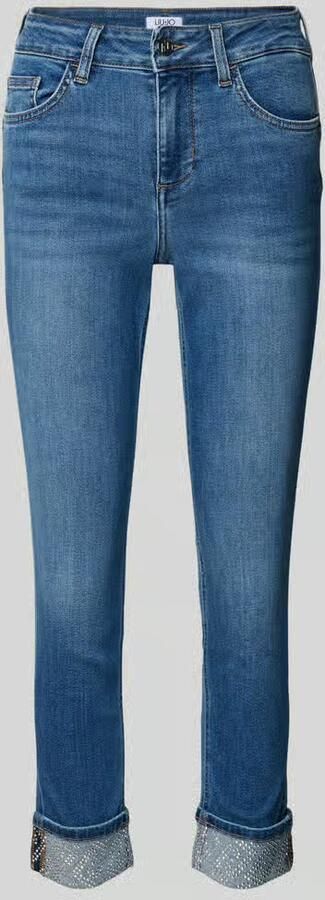 Liu Jo White Jeans met steekzakken model 'MONROE' - Foto 3