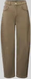 Liu Jo White Jeans van katoenmix met strass-steentjes