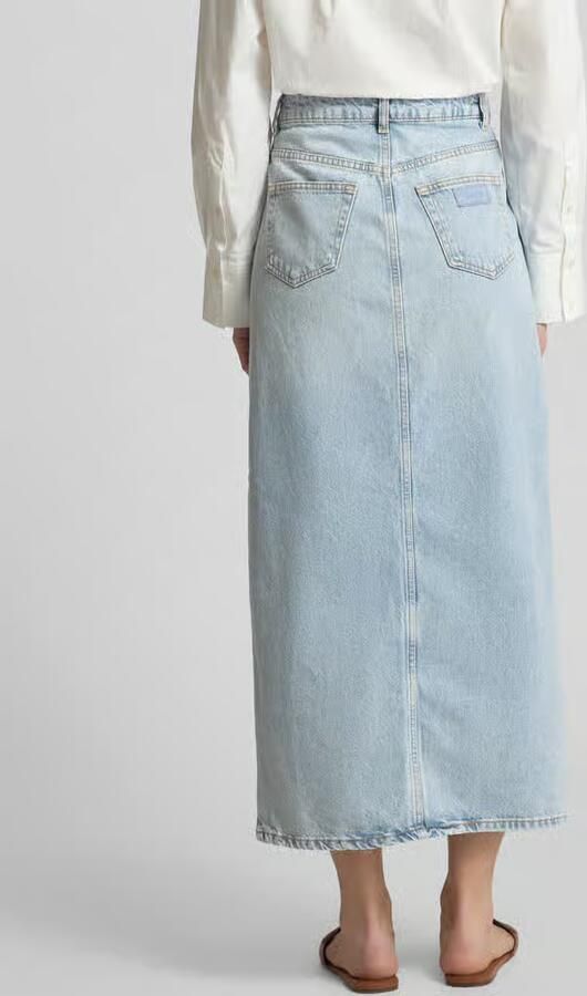 Liu Jo White Jeansrok in 5-pocketmodel model 'GONNA LUNGA' - Foto 3