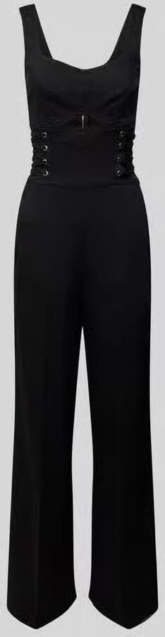 Liu Jo White Jumpsuit met cut-out