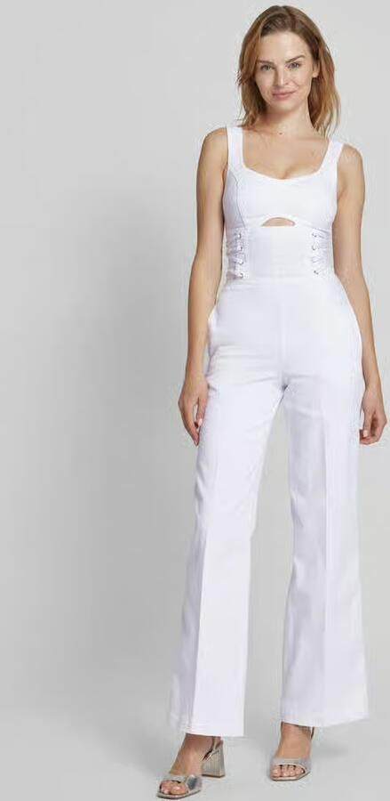 Liu Jo White Jumpsuit met cut-out - Foto 3