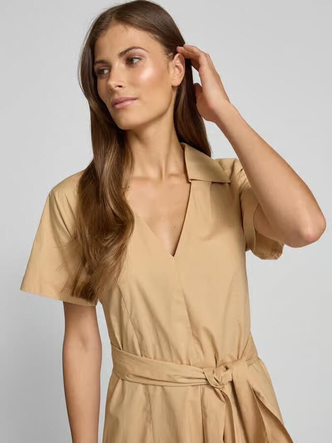 Liu Jo White Jurk met V-hals