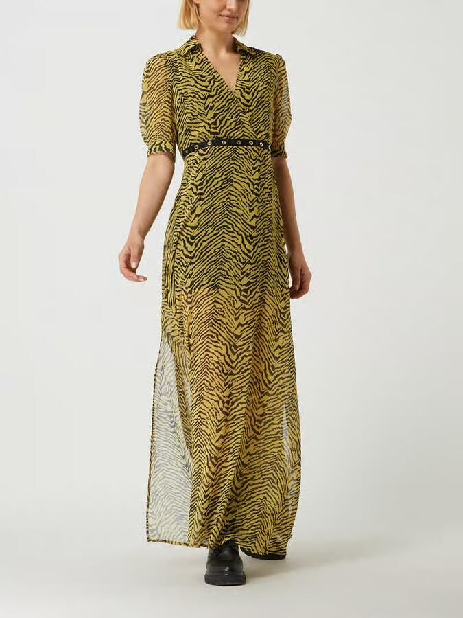 Liu Jo White Maxi-jurk van chiffon - Foto 2