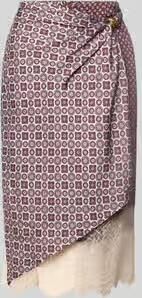 Liu Jo White Midirok met kant model 'LONGUETTE'