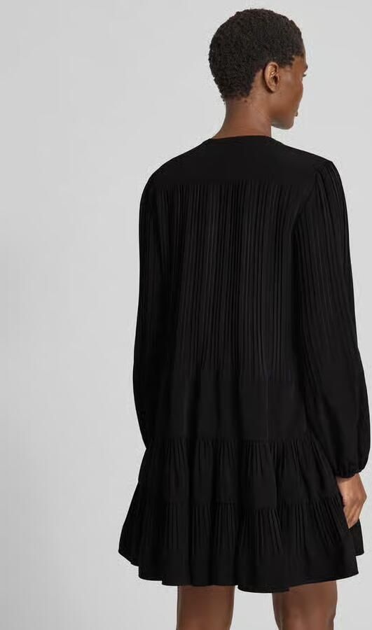 Liu Jo White Mini-jurk met plissévouwen