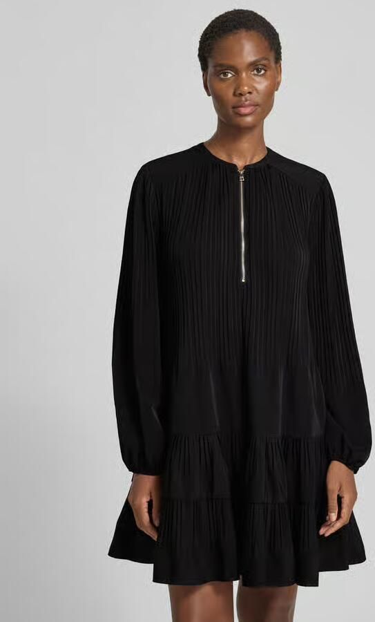 Liu Jo White Mini-jurk met plissévouwen - Foto 2