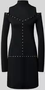 Liu Jo White Mini-jurk van viscosemix model 'Abito Maglia Corto'