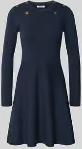 Liu Jo White Mini-jurk van viscosemix model 'Abito Maglia'