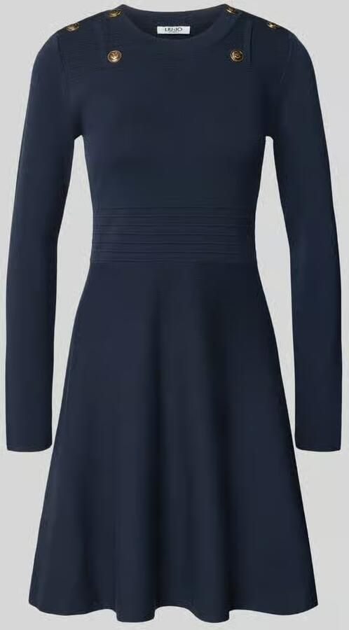 Liu Jo White Mini-jurk van viscosemix model 'Abito Maglia' - Foto 3