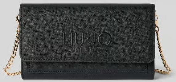 Liu Jo White Portemonnee met reliëflogo
