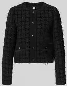Liu Jo White Regular fit blazer met wol model 'GIACCA KATE'