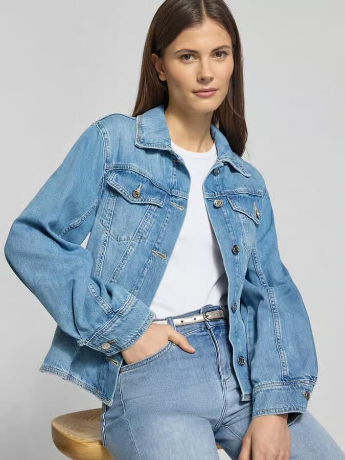 Liu Jo White Regular fit jeansjack met borstzakken - Foto 2