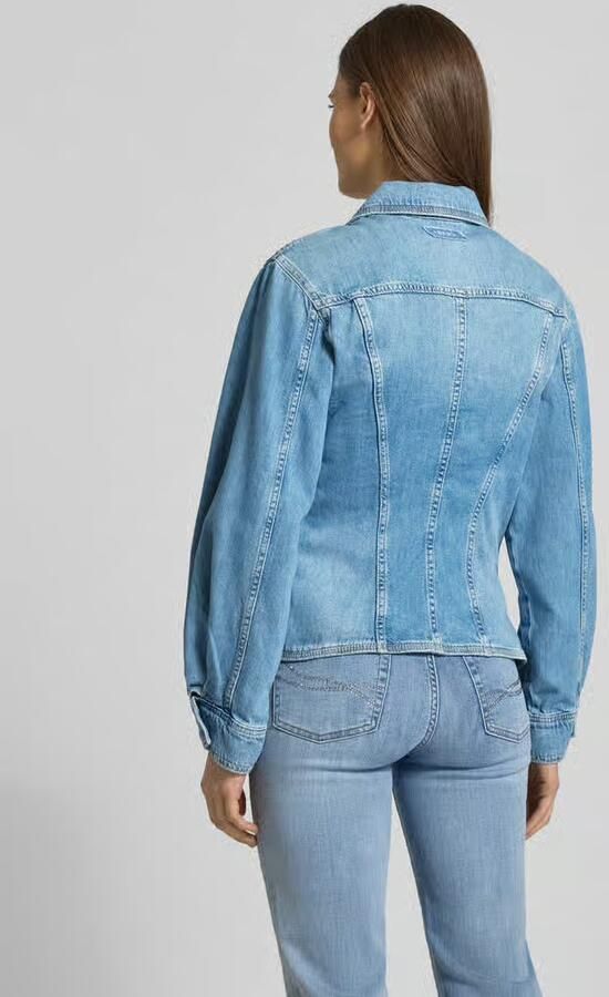 Liu Jo White Regular fit jeansjack met borstzakken