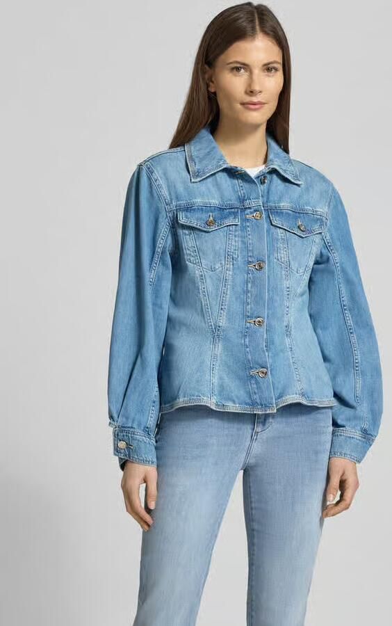 Liu Jo White Regular fit jeansjack met borstzakken - Foto 4