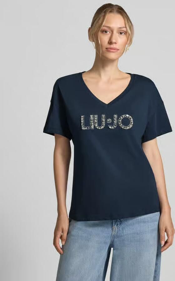Liu Jo White Regular fit t-shirt van puur katoen - Foto 3