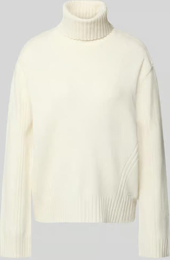 Liu Jo White relaxed fit coltrui van pure wol