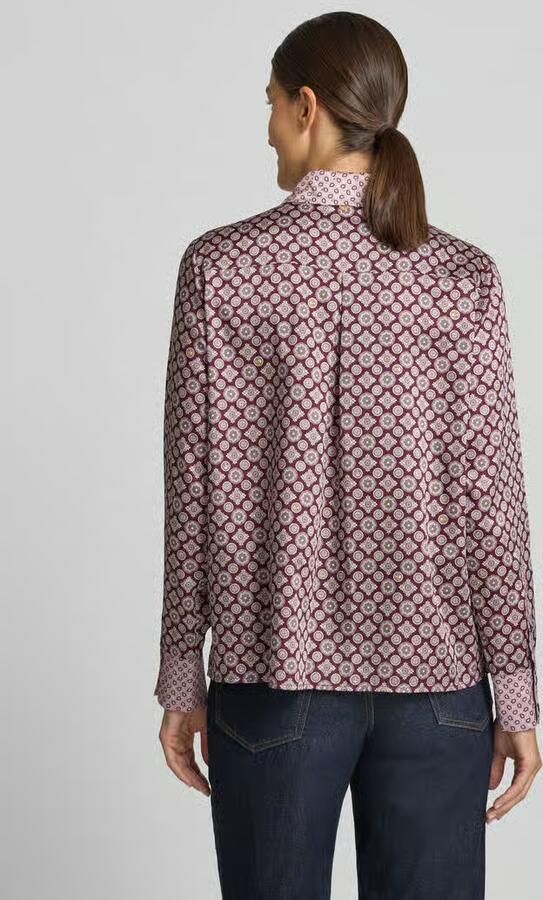Liu Jo White relaxed fit overhemdblouse model 'CAMICIA'