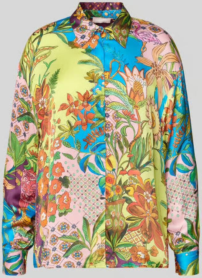 Liu Jo White relaxed fit overhemdblouse van pure viscose - Foto 2