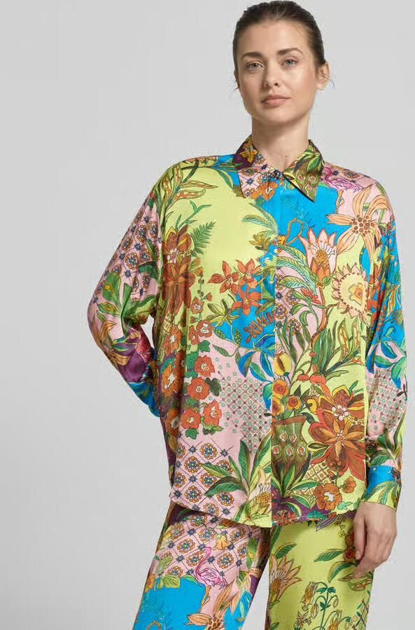 Liu Jo White relaxed fit overhemdblouse van pure viscose - Foto 4