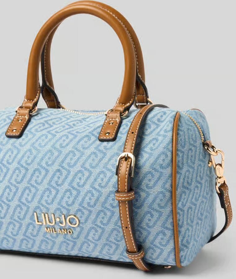 Liu Jo White Satchel bag in denim look model 'Evrim' - Foto 2