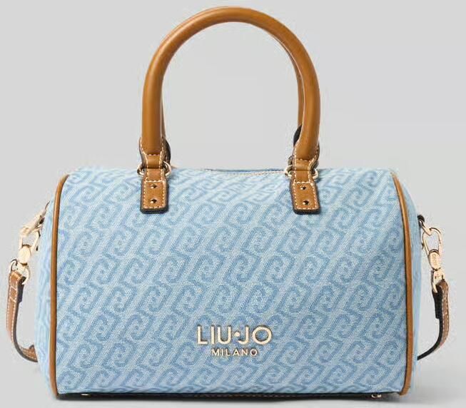 Liu Jo White Satchel bag in denim look model 'Evrim'