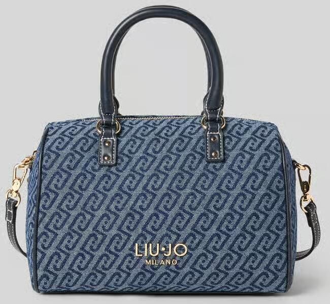 Liu Jo White Satchel bag in denim look model 'Evrim'