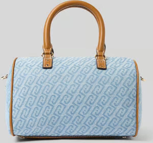 Liu Jo White Satchel in denimlook model 'Evrim'