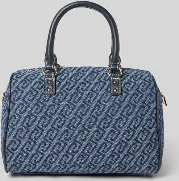 Liu Jo White Satchel in denimlook model 'Evrim'