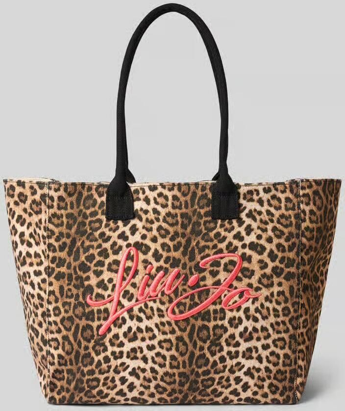 Liu Jo White shopper in all-over look met labelstitching - Foto 2