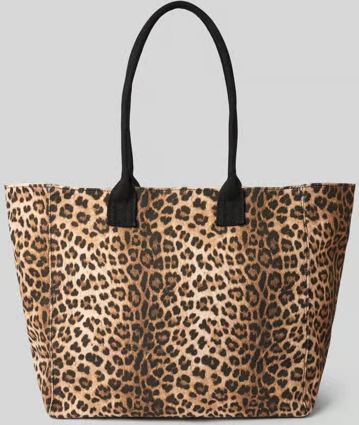 Liu Jo White shopper in all-over look met labelstitching