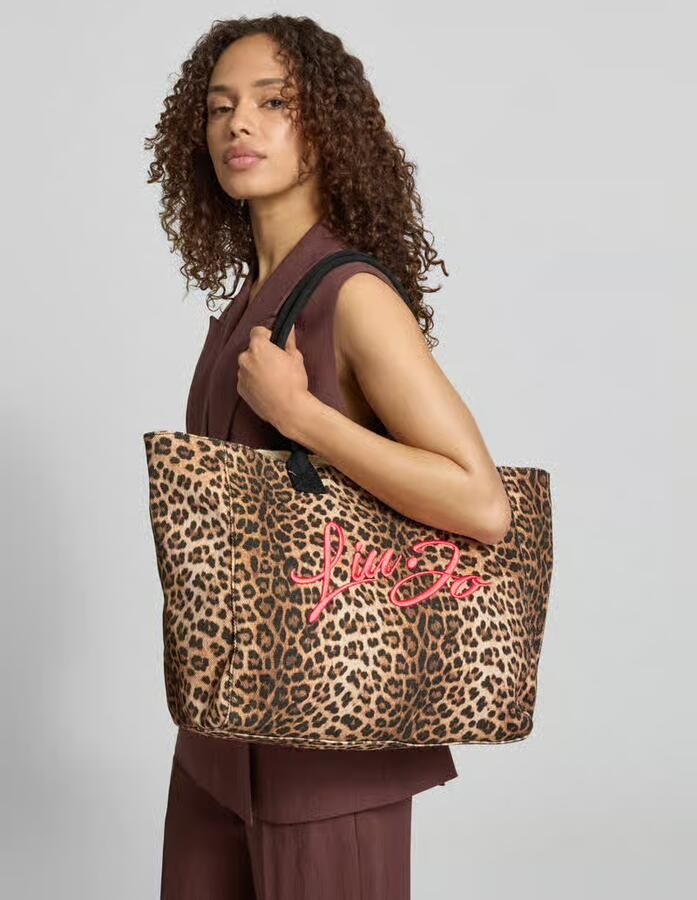 Liu Jo White shopper in all-over look met labelstitching - Foto 2