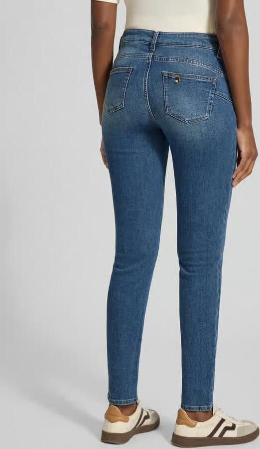Liu Jo White Skinny fit jeans in 5-pocketmodel model 'DIVINE'