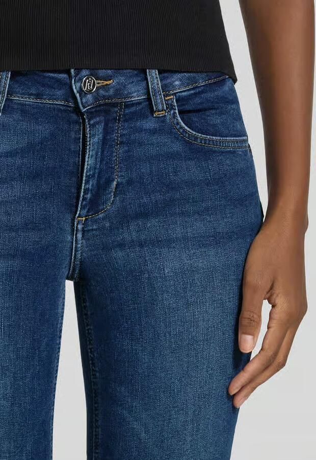 Liu Jo White Skinny fit jeans in 5-pocketmodel model 'MONROE' - Foto 2