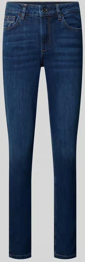 Liu Jo White skinny fit jeans met labeldetail