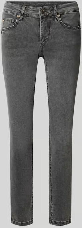 Liu Jo White skinny fit jeans van elastische katoenmix model 'MONROE'