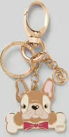 Liu Jo White Sleutelhanger met motief-plaatje Model 'DOG KEY RING'