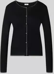 Liu Jo White Slim Fit cardigan van viscosemix model 'MAGLIA APERTA'