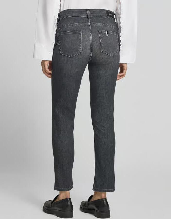 Liu Jo White Slim Fit jeans met lyocell-aandeel model 'MONROE'