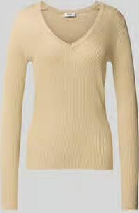 Liu Jo White Slim fit pullover van viscosemix model 'Maglia'