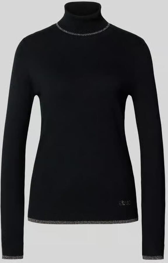 Liu Jo White Slim fit shirt met lange mouwen van viscosemix model 'MAGLIA CHIUSA' - Foto 2