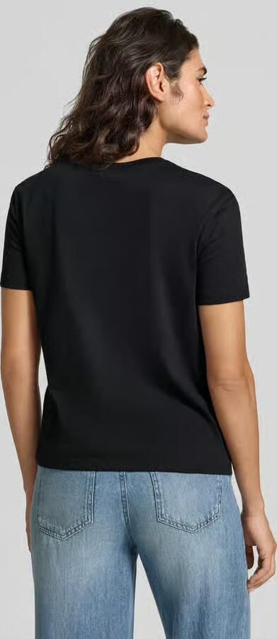 Liu Jo White Slim fit t-shirt met siersteentjes - Foto 3