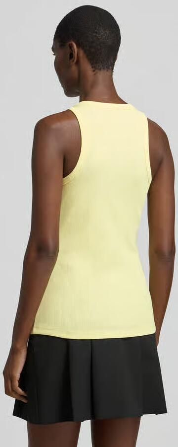 Liu Jo White slim fit top met logo-applicatie - Foto 4