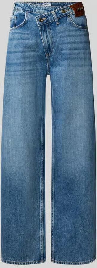 Liu Jo White straight fit jeans van puur katoen - Foto 3